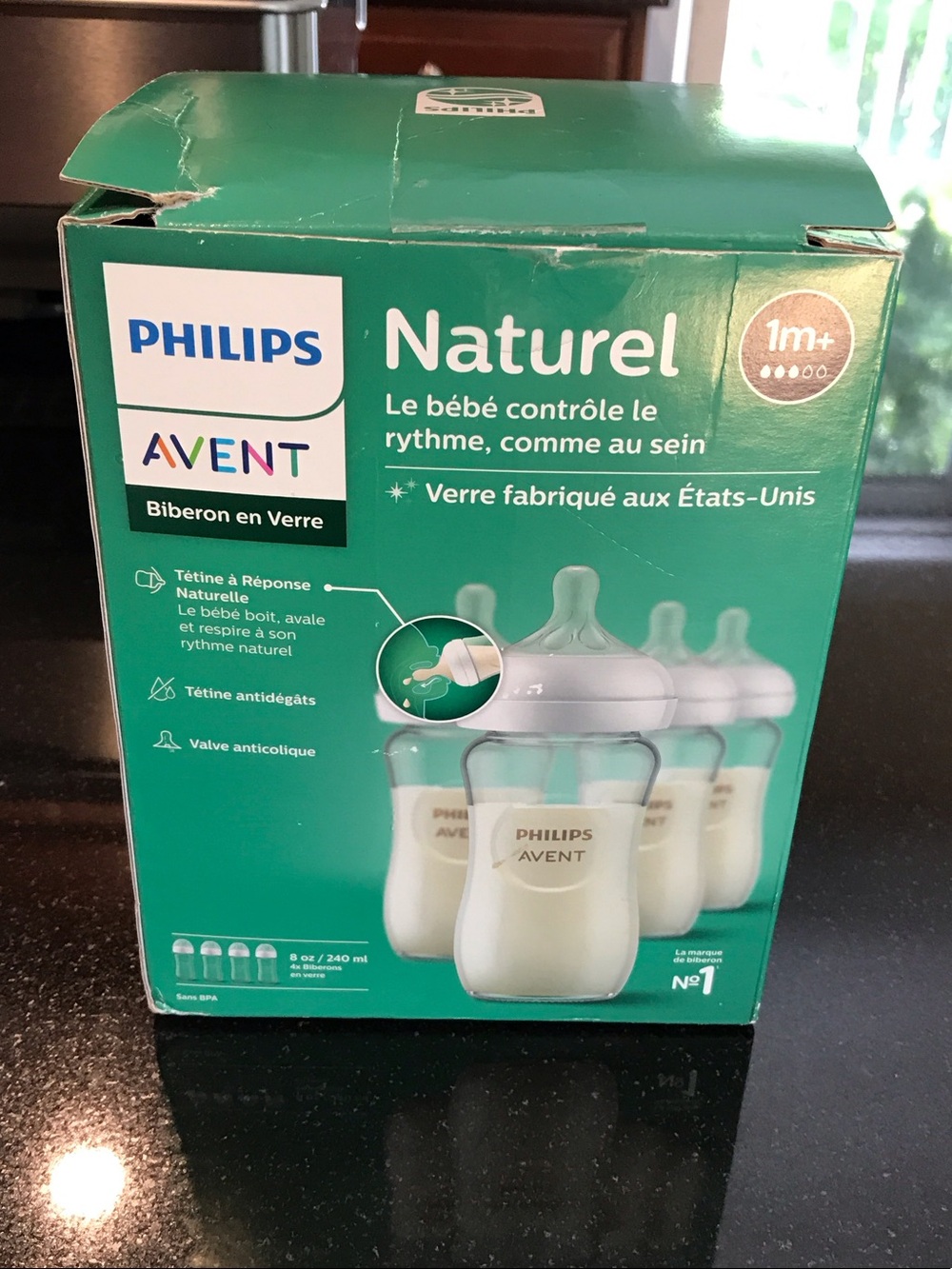 Philips Avent Natural Glass Baby Bottles